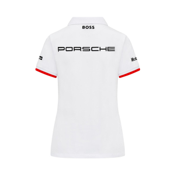 Porsche Motorsport damska koszulka polo white 2023