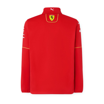 Ferrari kurtka męska Driver Softshell red F1 Team 2024