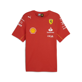 Ferrari koszulka męska Driver red F1 Team 2024