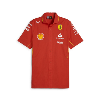 Ferrari koszula męska Driver red F1 Team 2024