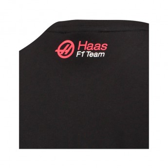 Koszulka t-shirt męska czarna Graphic Haas F1 Team 2017