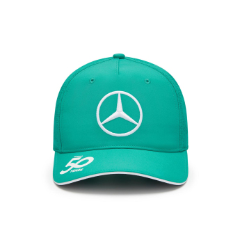 Mercedes AMG Petronas czapka baseballówka 50 years green F1 Team 2024