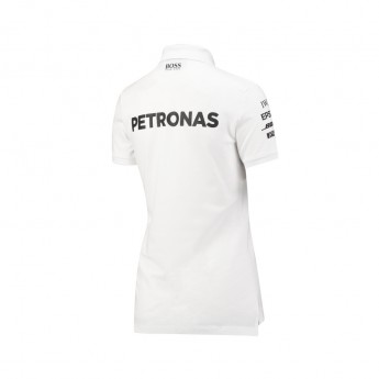 Polo damskie białe Mercedes AMG Petronas F1 Team 2017