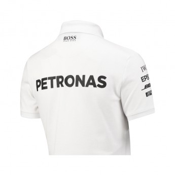 Polo damskie białe Mercedes AMG Petronas F1 Team 2017