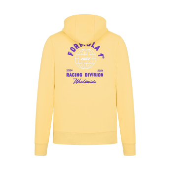 Formuła 1 męska bluza z kapturem RDW Hoody Pale Banana F1 2024