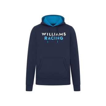Williams męska bluza z kapturem Hoody Core navy F1 Team 2024