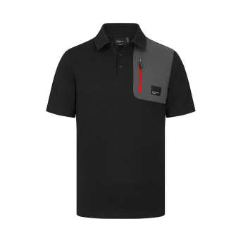 Porsche Motorsport męska koszulka polo Small Logo black 2024