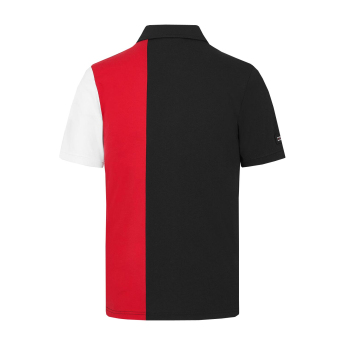 Porsche Motorsport męska koszulka polo Stripe black/red/white F1 Team 2024