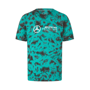 Mercedes AMG Petronas koszulka męska Tie Dye F1 Team 2024