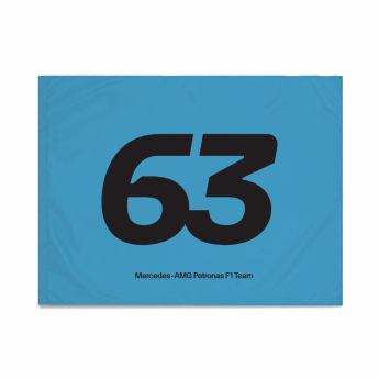 Mercedes AMG Petronas flaga George Russell blue F1 Team 2024