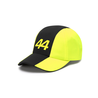 Mercedes AMG Petronas czapka baseballówka Lewis Hamilton yellow with a black stripe F1 Team 2024