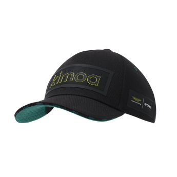 Aston Martin czapka baseballówka Patch Alonso Kimoa black F1 Team 2025