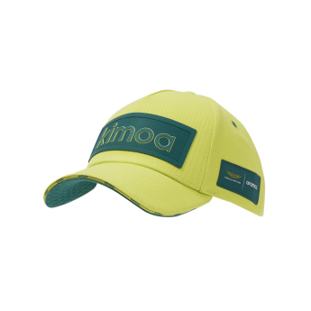 Aston Martin czapka baseballówka Patch Alonso Kimoa yellow F1 Team 2025