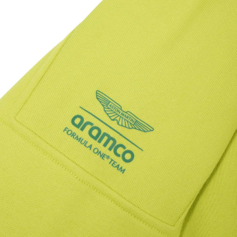 Aston Martin bluza męska Patch Alonso Kimoa yellow F1 Team 2025
