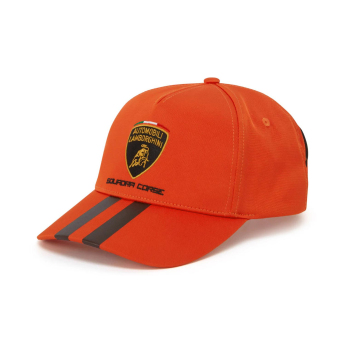 Lamborghini czapka baseballówka Squadra Corse orange 2025