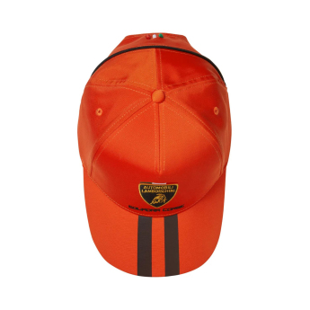 Lamborghini czapka baseballówka Squadra Corse orange 2025