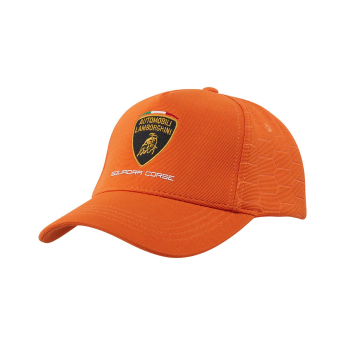 Lamborghini czapka baseballówka Travel orange 2025
