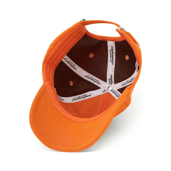 Lamborghini czapka baseballówka Travel orange 2025