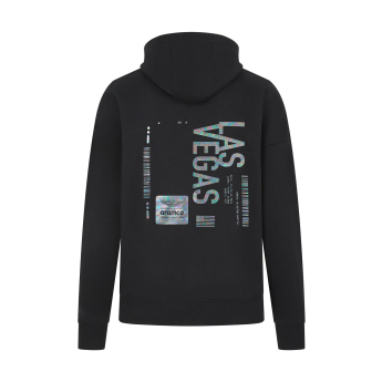 Aston Martin męska bluza z kapturem Las Vegas GP black F1 Team 2024