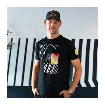 Hertz Team Jota koszulka męska Jenson Button black 2024
