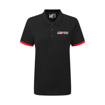 Toyota Gazoo Racing damska koszulka polo GR Logo black 2024