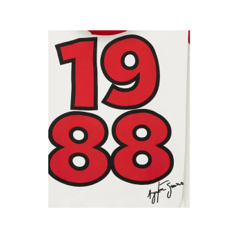 Ayrton Senna męska bluza z kapturem McLaren x Ayrton Senna F1 2024