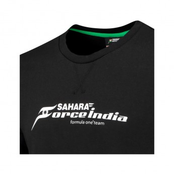 Koszulka t-shirt męska czarna Logo Sahara Force India F1 Team 2017