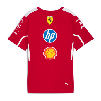 Ferrari koszulka męska official Teamline Replica F1 Team 2025