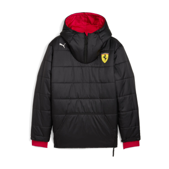 Ferrari męska kurtka z kapturem Padded Double Sided F1 Team 2025