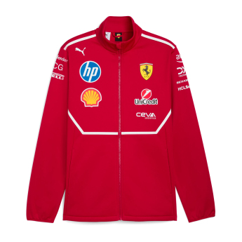 Ferrari kurtka męska softshell official Teamline Replica F1 Team 2025