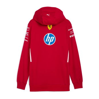 Ferrari dziecięca bluza z kapturem official Teamline Replica F1 Team 2025