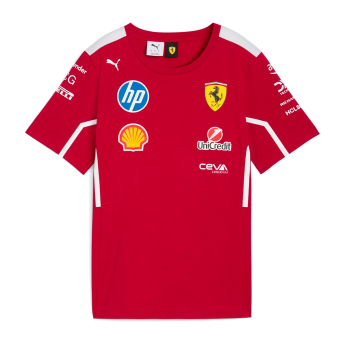 Ferrari koszulka dziecięca official Teamline Replica F1 Team 2025
