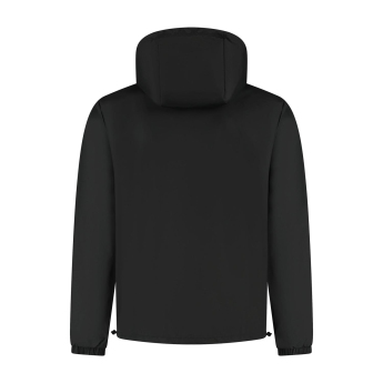 Ferrari męska kurtka z kapturem Rain black F1 Team 2025