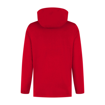 Ferrari męska bluza z kapturem 1/4 Zip red F1 Team 2025