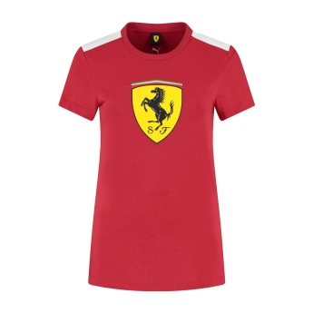 Ferrari koszulka damska Shield red F1 Team 2025