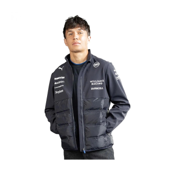 Williams kurtka męska Hybrid navy F1 Team 2025