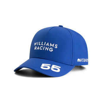 Williams czapka baseballówka Sainz blue official Teamline Replica F1 Team 2025