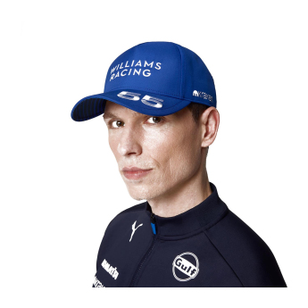 Williams czapka baseballówka Sainz blue official Teamline Replica F1 Team 2025