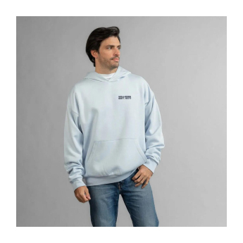 Williams męska bluza z kapturem Oversized blue F1 Team 2025