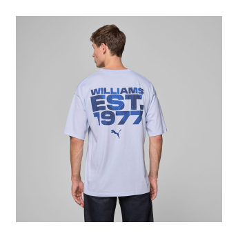 Williams koszulka męska Oversized blue F1 Team 2025