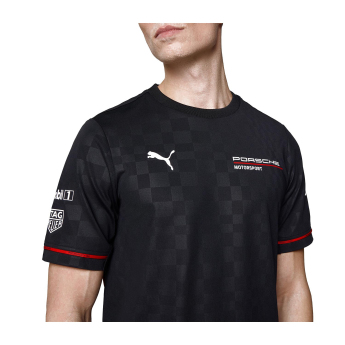 Porsche Motorsport koszulka męska official Teamline Replica black 2025
