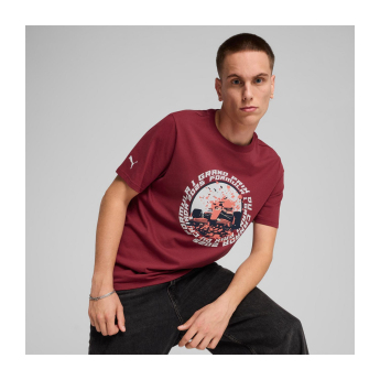 Formuła 1 koszulka męska Canada GP red 2025