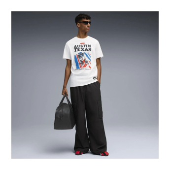 Formuła 1 koszulka męska Austin GP white 2025