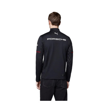 Porsche Motorsport bluza męska 1/4 Zip Mid-layer black Team 2026