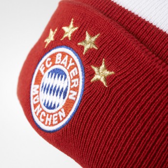 Bayern Monachium czapka zimowa red-white 17