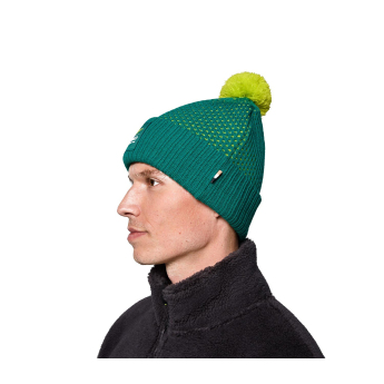 Aston Martin czapka zimowa official Teamline Replica green F1 Team 2025