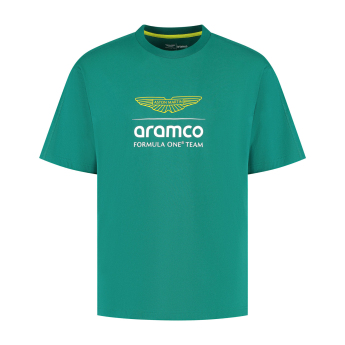 Aston Martin koszulka męska Large Logo green F1 Team 2025