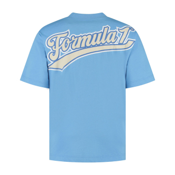 Formuła 1 koszulka męska Heritage Logo blue F1 Team 2025