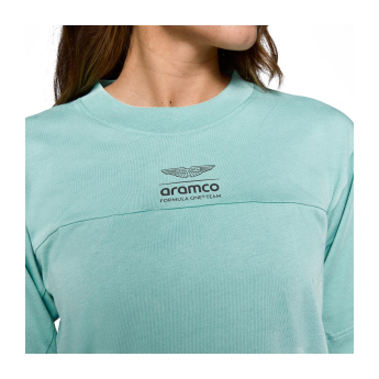 Aston Martin koszulka damska Crop Top green F1 team 2025