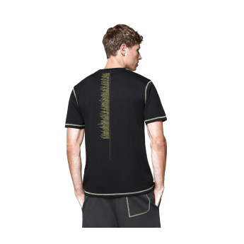 Aston Martin koszulka męska Data Graphic black F1 Team 2025